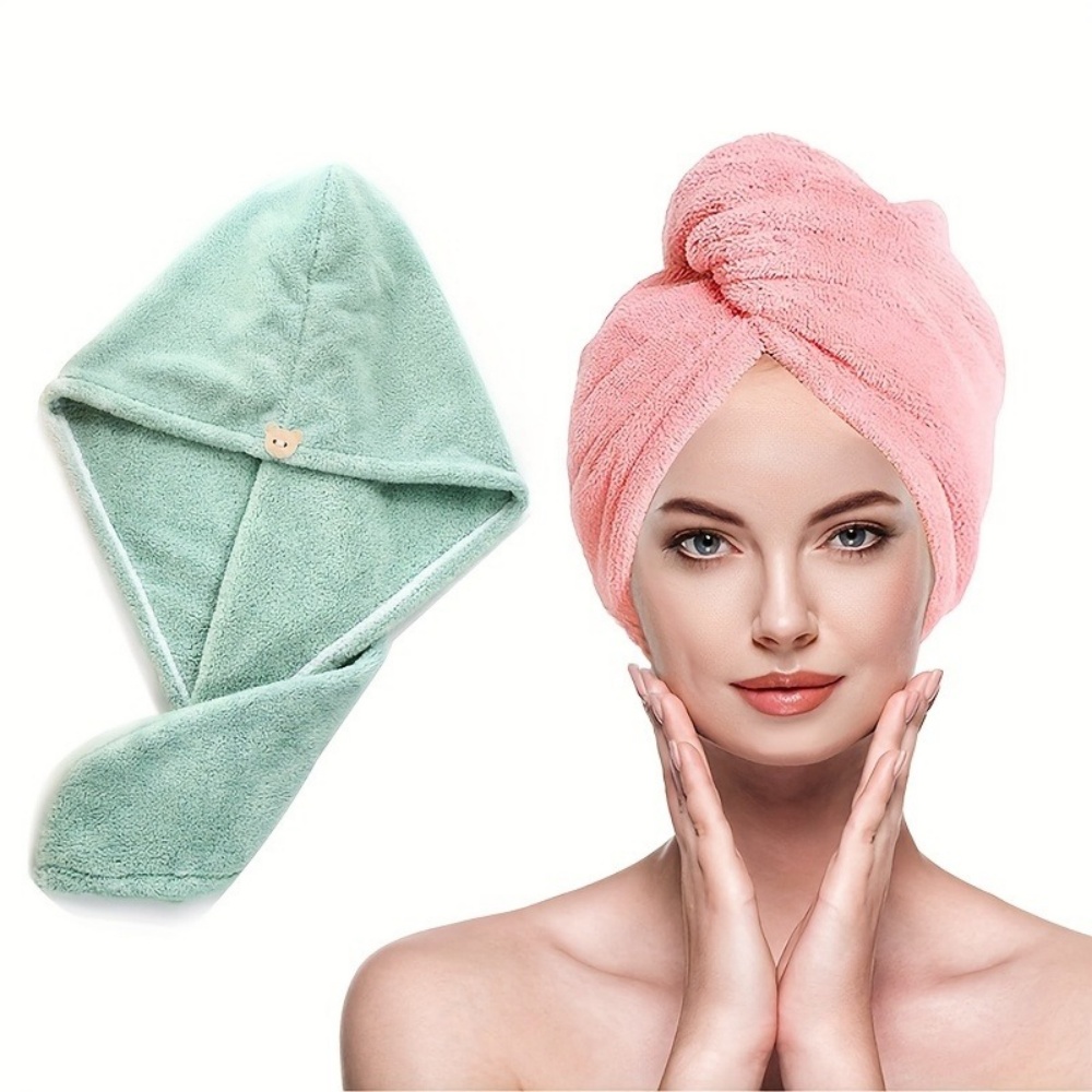 Golf Towel - قبعة تجفيف الشعر السريع للنساء -