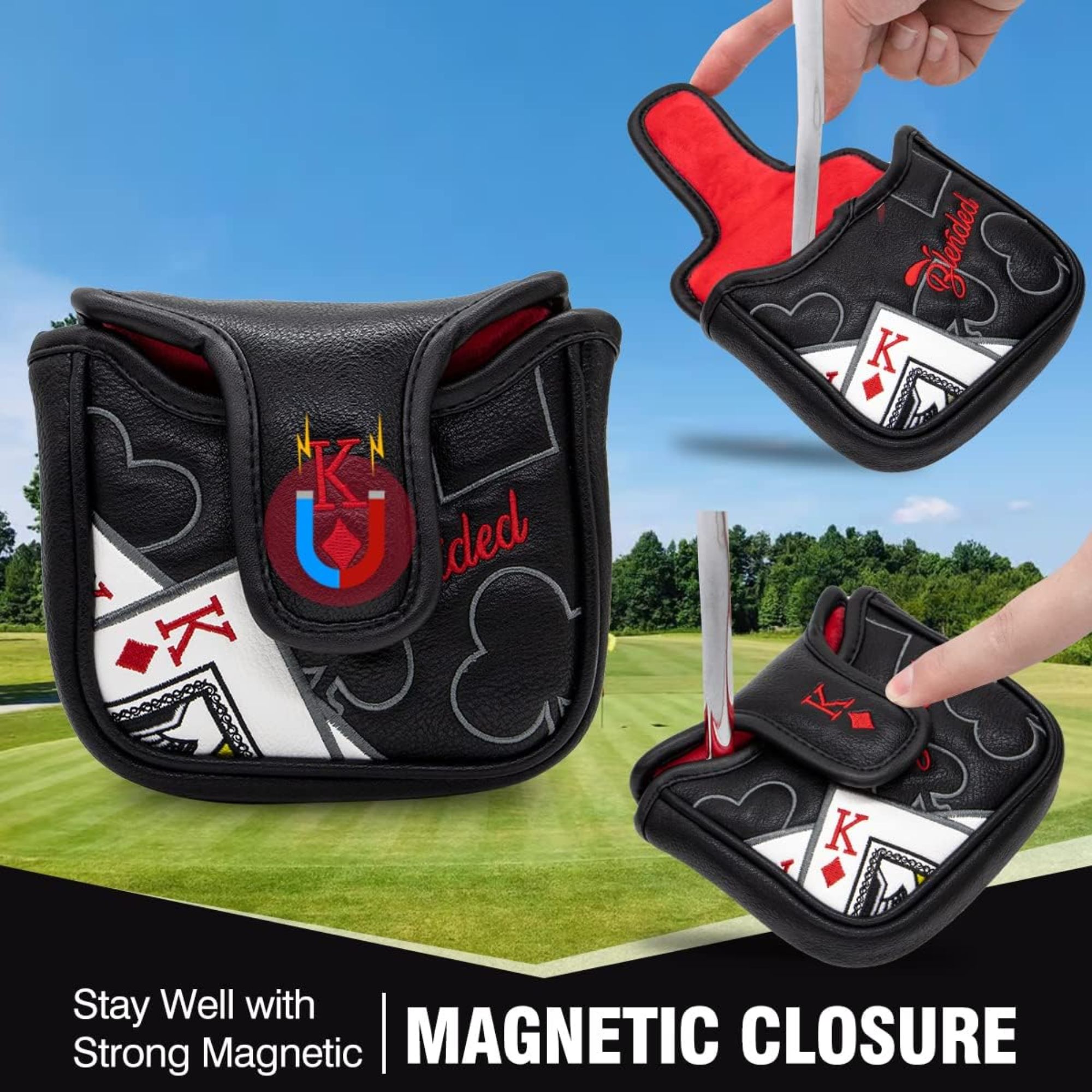 مضرب مطرقة مطرزة ملك القلوب مع - مراجعة Golf Putter وسعره
