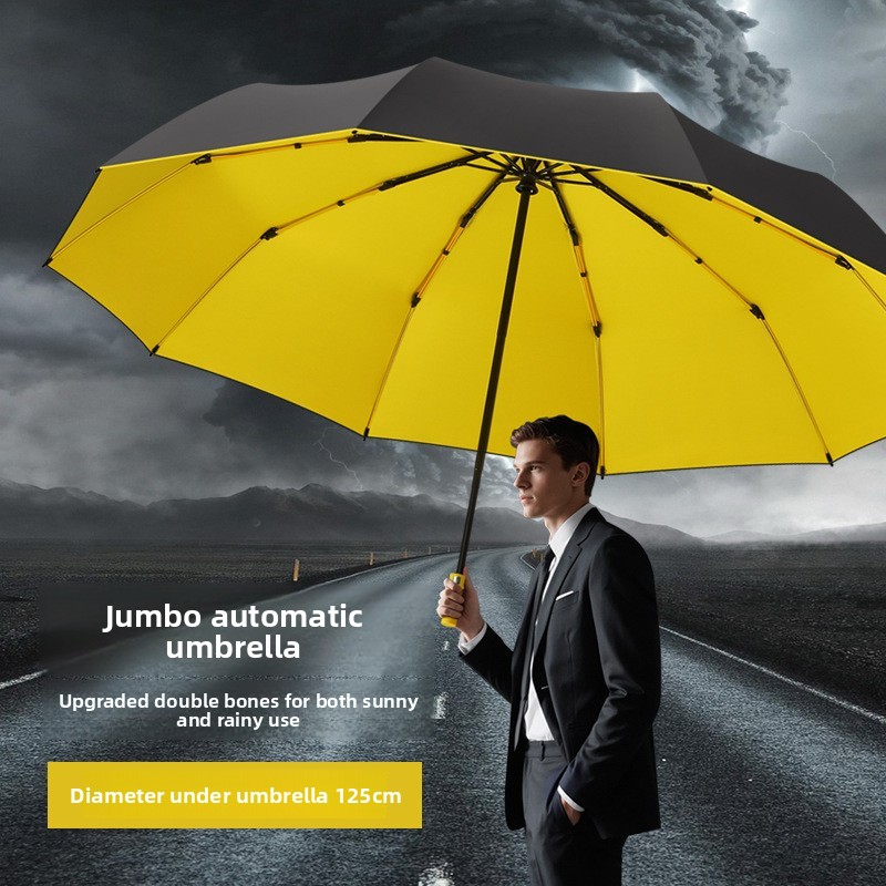 مظلة رجالية كبيرة جدًا قابلة ل - مراجعة Golf Umbrella Large وسعره