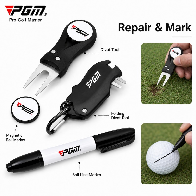 طقم تنظيف مضارب الجولف من PGM، - مراجعة Golf Towel وسعره