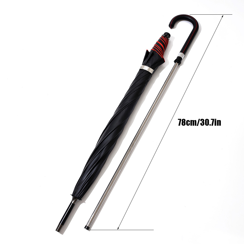 عصا للمشي عصا الدفاع الذاتي 2  - مراجعة Golf Umbrella Large وسعره